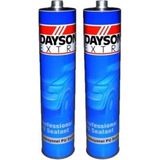 Dayson Extra Mastik Poliüretan Gri Silikon Pu 280 ml Çelik Silikon Başlıklı Renk Gri 2 Adet