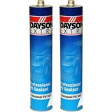 Dayson Extra Mastik Silikon Yapıştırıcı 280 ml 2 Adet