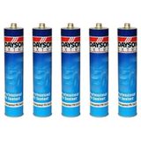 Dayson Extra Poliüratan Silikon Mastik 5 Adet 280Ml Beyaz Beyaz