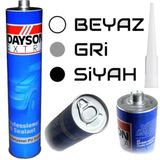 Dayson Extra Poliüratan Silikon Mastik (Siyah) 1 Adet 280ML Yeni Tarihli