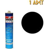 Dayson Extra Siyah Poliüretan Mastik Yapıştırıcı 280 Ml Tek Bileşenli Hava Nemli Kürleşen