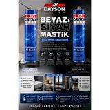 Dayson Siyah Mastik - Beyaz