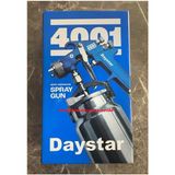 Daystar 4001 Pro Boya Tabancası Altdan Depo Boya Tabancası 1,7mm Meme Ucu - 1,7 mm