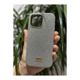 daystar Iphone 15 Plus İle Uyumlu Taşlı Naturel Lüks Telefon Kılıfı Naturel