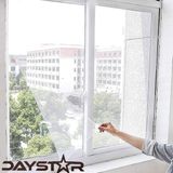 Daystar Pencere Sineklik Sinek Tülü Böcek Tutucu 125X75 cm 5 Metre Cırt Bant - 75x125 - 75×125