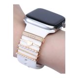 daystar Watch Series 5-6-7-8-9-10-Se-38mm-40mm-42mm-44mm-45mm-49mm Taşlı Akıllı Saat Kordon Süsü Charm