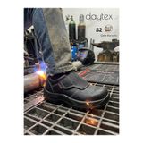Daytex KA505 S2 Çelik Burunlu Cırtlı Bağcıksız Kıvılcım ve Isı Korumalı Kaynakçı ve Dökümcü İş Ayakkabısı