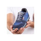 Daytex Mekap RMK-10 S1 Rover Blue - Mavi Süet Çelik Burunlu ve Kevlar Ara Tabanlı Spor İş Ayakkabısı