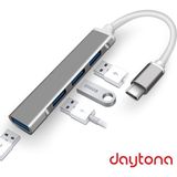 Daytona 809-CC Type-C to 4* USB 3.0 Splitter 5 Gbps Çevirici Hub Adaptör Port Sayısı