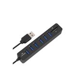 Daytona A-303 USB Hub 6 Port MicroSD TF SD Kart Okuyucu Çoklayıcı A-4691