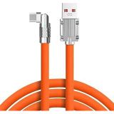 Daytona A6015 Usb To Type C Hızlı Şarj Data Kablosu Çevirici Dönüştürücü Adaptör 180° Döner 120W - 1M x 2 Adet