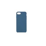 Daytona Apple 7/8 Uyumlu Silikon Ultra Slim Mikrofiber Astarlı Okyanus Mavi Cep Telefonu Kılıfı