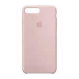 Daytona Apple 7/8 Uyumlu Silikon Ultra Slim Mikrofiber Astarlı Pembe Cep Telefonu Kılıfı