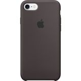 Daytona Apple iPhone 7/8 Kamelya (Camellia) Silikon Kılıf Kauçuk Arka Kapak Füme Siyahı - Cocoa