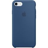 Daytona Apple iPhone 7/8 Kamelya (Camellia) Silikon Kılıf Kauçuk Arka Kapak Okyanus Mavisi - Ocean Blue
