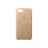 Daytona Apple iPhone 7/8 Plus Tan Deri Cep Telefonu Kılıfı
