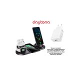 Daytona BW06-S Wireless iWatch Airpods iPhone Samsung Kablosuz Hızlı Şarj Standı & 18 W Adaptör