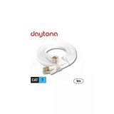 Daytona Cat7 Gigabit Flat Ethernet Rj45 Modem 10gbps 600mhz Internet Kablosu (1 METRE) A4256