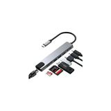 Daytona Cf55 Macbook Uyumlu Type-C To 2Xusb 3.0 4K Hdmı Ethernet Pd Çevirici Hub Adaptör