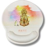 Daytona Desenli Ergonomik Desenli Oyuncu Gaming Mouse Pad - Bej
