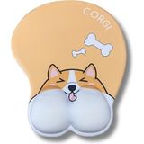 Daytona Desenli Ergonomik Desenli Oyuncu Gaming Mouse Pad - Turuncu