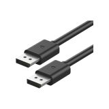 Daytona Dp2 Display to Display Kablo 4K (60Hz) 1.2 V (1.8m) - 4K DisplayPort Kablosu, Erkek-Erkek Ekran Bağlantı Nokta Kablosu Dizüstü Masaüstü Monitör için Uyumlu