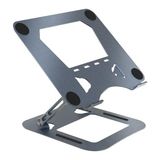 Daytona DYT-815 Metal Ergonomik Macbook Uyumlu Katlanabilir Laptop Standı (Koyu Gri)