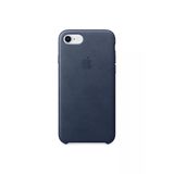 Daytona iPhone 7/8 Uyumlu Telefon Uyumlu Ultra Slim Mikrofiber Lacivert Deri Cep Telefonu Kılıfı