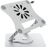 Daytona J41 360° Dönebilen Metal; Yüksekli ve Eğim Ayarlamalı 10"–17" e Kadar Ayarlanabilir MacBook, Ultrabook, Tablet Gibi Cihazlarla Tam Uyumlu Laptop Standı - Gri