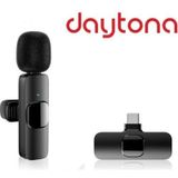 DAYTONA K9T / TYPE-C TELEFON İÇİN YAKA MİKROFONU