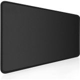 Daytona Kaymaz Dikişli Düz Siyah Mousepad Desenli Oyuncu Gaming Mouse Pad 30X70 CM