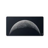 Daytona Kaymaz Taban Dikişli Mousepad Ay Desenli Oyuncu Gaming Mouse Pad 30x70 CM