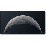 Daytona Kaymaz Taban Dikişli Mousepad Desenli Oyuncu Gaming Mouse Pad 30X70 cm - Siyah - Beyaz