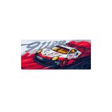 Daytona Kaymaz Tabanlı Dikişli Mousepad 911 Araba Desenli Oyuncu Gaming Mouse Pad 40X90CM