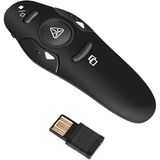 Daytona M620 Kablosuz Lazer Presenter Ergonomik Tasarımlı Sunum Kumandası Siyah Renk
