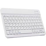 Daytona Mk-4 Kablosuz Ergonomik Apple-Android-Windows Manyetik Tablet Kılıf Uyumlu Klavye Mouse Kiti(Türkçe Q Klavye) - Beyaz