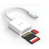 Daytona Nk1023 2'Si 1 Arada Telefon&Pad Için Type-C'den Sd Karta Otg Sd/Tf Dönüştürücü Kart Okuyucu Apple,Iphone&Ipad İçin