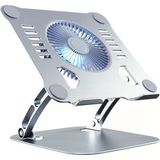 Daytona ST804 11-17.3 " Uyumlu USB Soğutma Fanlı Alüminyum Macbook Standı - Gümüş