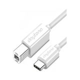 Daytona TB1-1 Type-C to Usb B 1 mt Telefon Bilgisayar Tablet İçin Piyano Yazıcı Çevirici Kablo