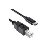 Daytona TB1-2 Type-C To USB B Telefon Bilgisayar Tablet Için Mıdı Org Elektrikli Piyano Yazıcı Konnektörü Çevirici Kablo (1,5 METRE) x 2 Adet