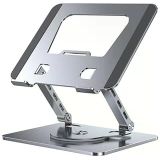 Daytona ZR104 Alüminyum Katlanabilir 360 Derece Dönen Gümüş Laptop Macbook Standı
