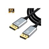 Daytona Zr832 Display Port To Display Port 8K 240Hz Görüntü Aktarım Kablosu 1.5 Metre