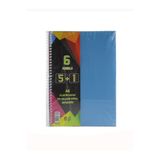 Dazzle Defter Ayraçlı 5+1 Pp Spiralli 6 Bölmeli Stoktaki Renk Gönderilecektir!!!
