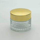 D&B Boş Krem Kavanozu 30 ml (5 Adet) Boş Şeffaf Sarı Kapaklı Kutu