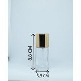 D&B Boş Parfüm Şişesi 20 ml (5 Adet) (TEKRAR DOLDURULABİLİR) Boş Şeffaf Şişe