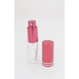 D&B Boş Parfüm Şişesi 5 ml (5 Adet) (TEKRAR DOLDURULABİLİR) Metal Sprey ve Kapak Boş