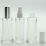 D&B Boş Parfüm Şişesi 50 ml (3 Adet) (TEKRAR DOLDURULABİLİR) Gri Kapak Plastik Valf Eyfel Boş Şişe