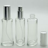 D&B Boş Parfüm Şişesi 50 ml (5 Adet) (TEKRAR DOLDURULABİLİR) Gri Kapak Metal Valf Eyfel Boş Şişe