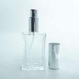 D&B Parfüm Şişesi 30 ml (3 Adet) Gri Kapak Metal Valf Içbükey Boş Şişe