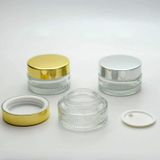 D&B Yol Boş Krem Kavanozu 30 Ml (10 Adet) Boş Şeffaf Gri Kapaklı Kutu